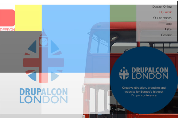 The golden ratio is used all over the Deeson site